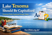 lake texoma should be capitalized