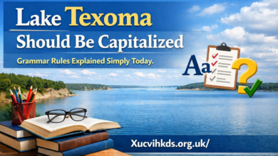 lake texoma should be capitalized