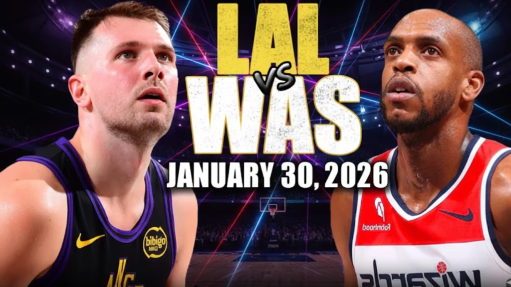 Lakers vs Wizards match stats