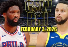 Philadelphia 76ers vs Golden State Warriors