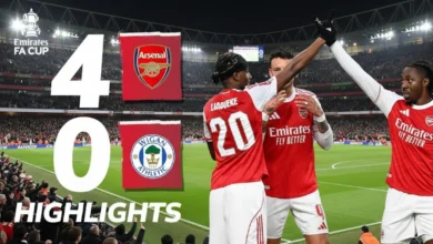 Arsenal vs Wigan Athletic Match Stats