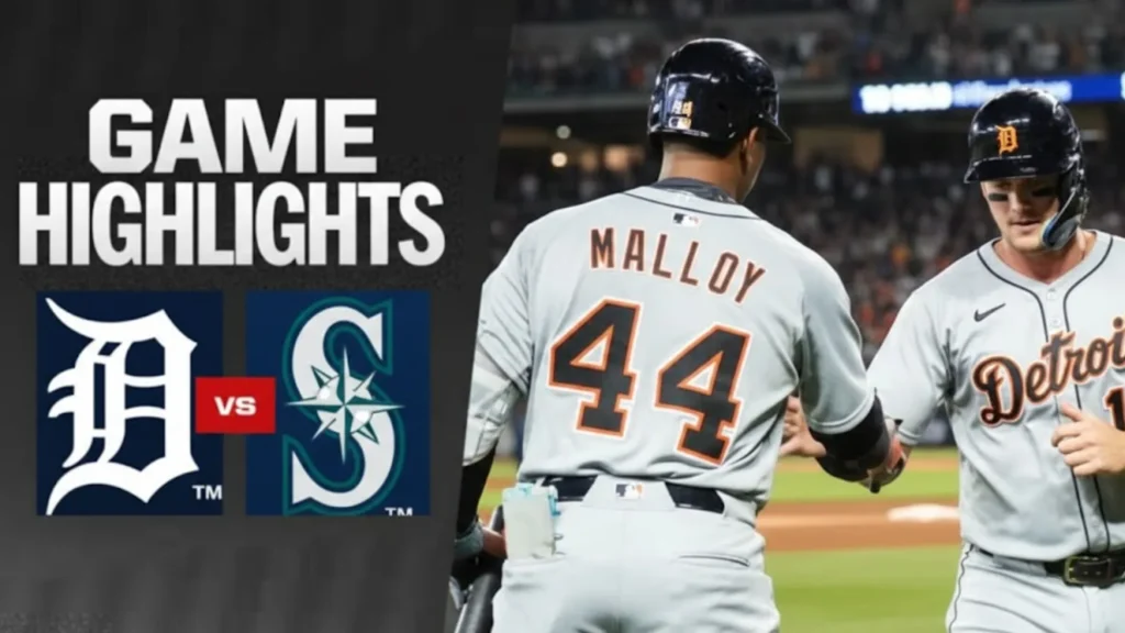 Detroit Tigers vs Seattle Mariners Player Stats