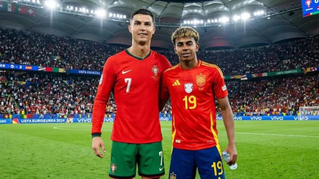 Portugal vs Spain football timeline