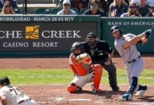 Yankees vs Giants Latest Match Stats