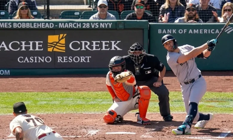 Yankees vs Giants Latest Match Stats